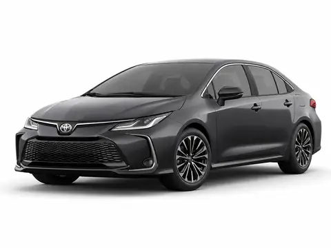 Sedan executivo Toyota Corolla da BH Vans para viagens corporativas saindo de Belo Horizonte